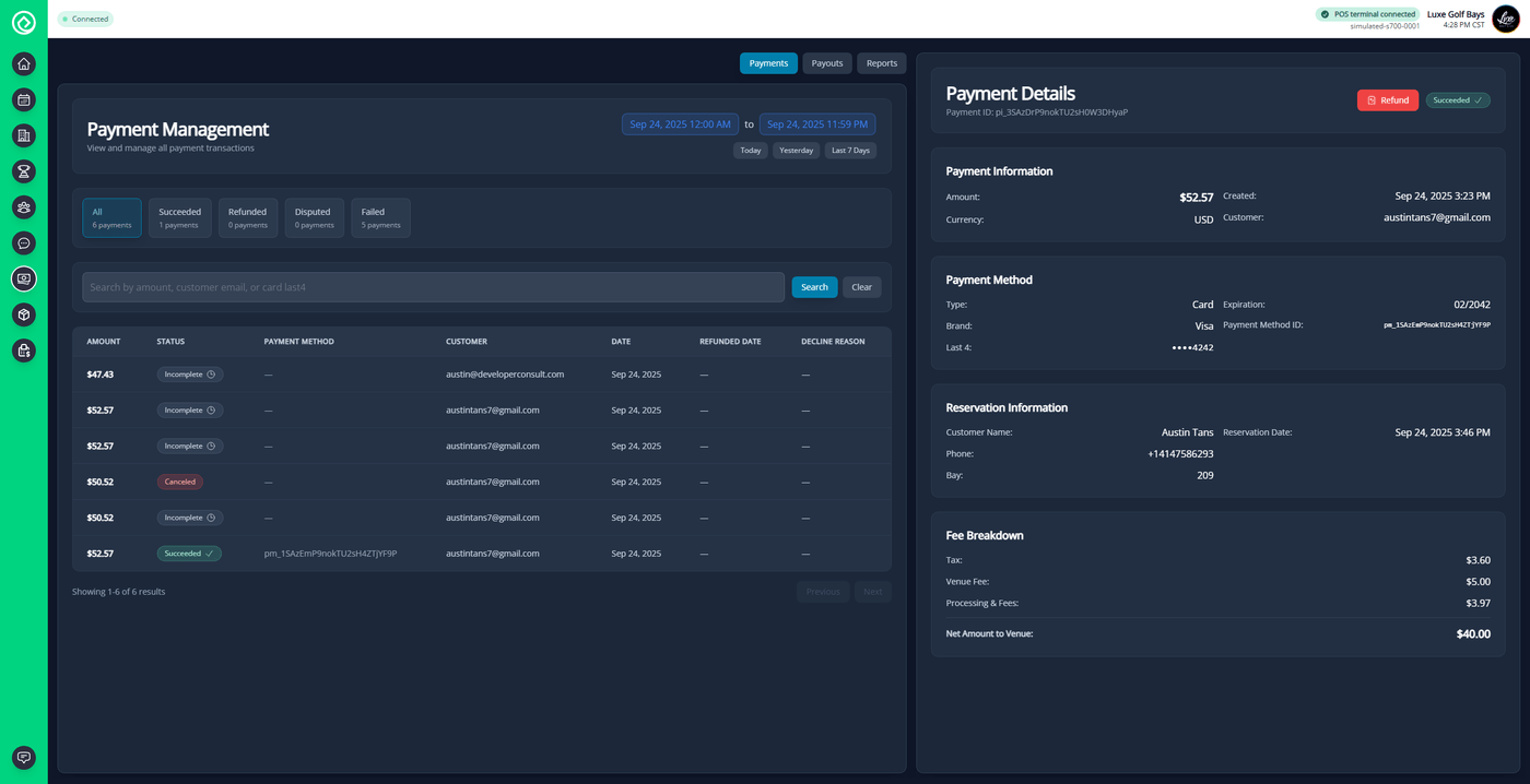 EagleEye Accounting Page