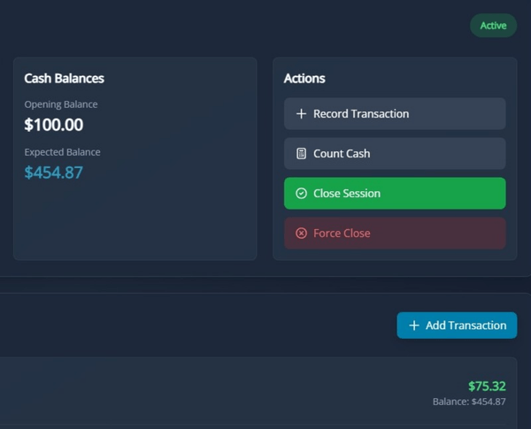 EagleEye Cash Drawer Management